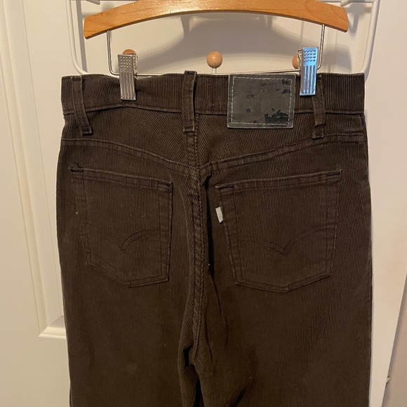 Vintage Levi corduroy pants jeans brown - Picture 15 of 16